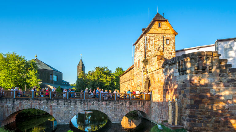 Eine Burg 