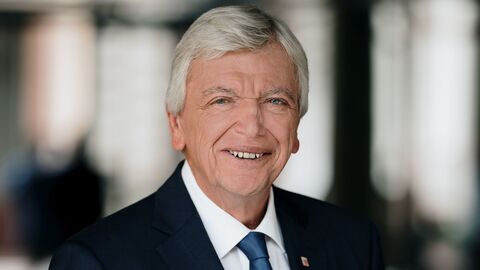 Portrait Ministerpräsident Bouffier Portrait Ministerpräsident Bouffier