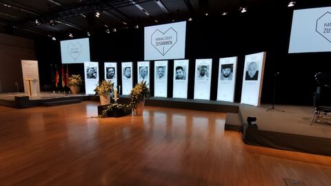 Gedenkveranstaltung Hanau Gedenkveranstaltung Hanau