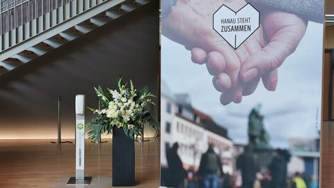 Gedenkveranstaltung Hanau Gedenkveranstaltung Hanau