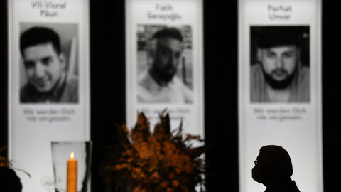 Gedenkveranstaltung Hanau Gedenkveranstaltung Hanau