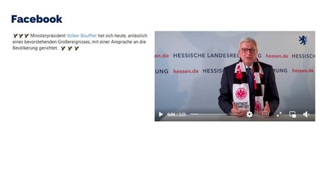 Facebook-Post vom 05. Mai 2022