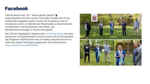 Facebook-Post vom 27. April 2022