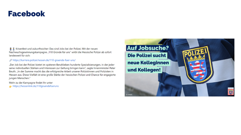 Facebook-Post vom 21. Juni 2022