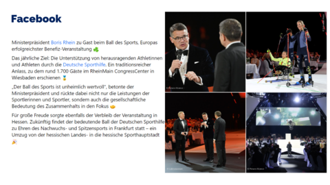 Facebook-Post vom 17. Juli 2022