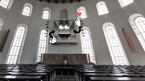 Orgel Olga  Die Frankfurter Paulskirchen-Orgel