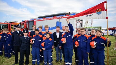 Zu Besuch beim „Tag der ehrenamtlichen Einsatzkräfte“
