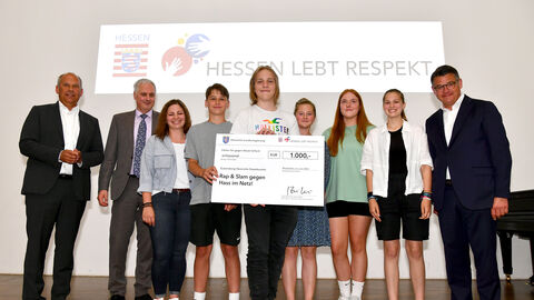 Ausgezeichnete Schülerwettbewerb Hessen lebt Respekt  Ausgezeichnete Schülerwettbewerb Hessen lebt Respekt