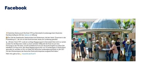 Facebook-Post vom 10. Oktober 2023