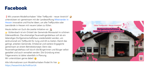 Facebook-Post vom 07. Dezember 2023