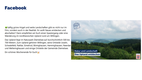 Facebook-Post vom 16. Februar 2024