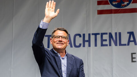 Ministerpräsident Boris Rhein am Hessentag 2024 Ministerpräsident Boris Rhein