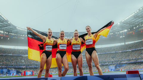 Staffel der Frauen Olympia