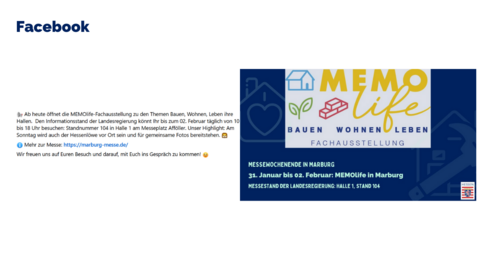 Facebook-Post von Freitag, 31. Januar 2025 um 11:18