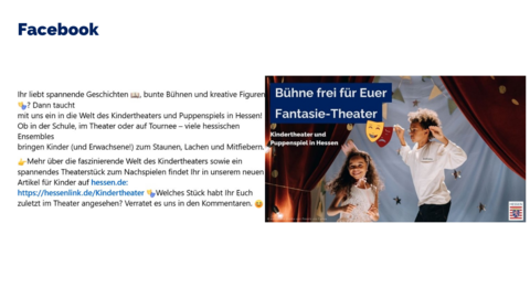 Facebook-Post vom 18. April 2025