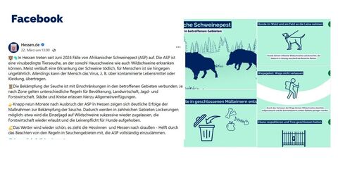 Facebook-Post vom 22. März 2025