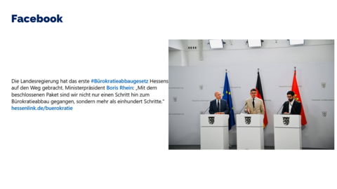 Facebook-Post vom 30. Juni 2025