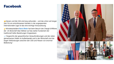 Facebook Post vom 15. Juli 2025