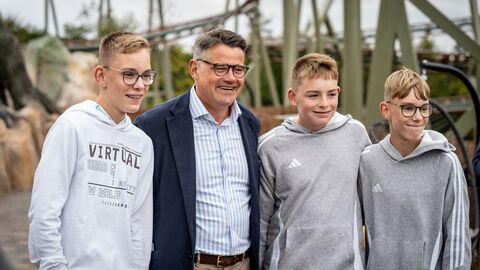 Ministerpräsident Rhein beim Drillingstreffen 2025 Ministerpräsident Rhein beim Drillingstreffen 2025