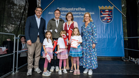 Ministerpräsident Rhein beim Drillingstreffen 2025 Ministerpräsident Rhein beim Drillingstreffen 2025