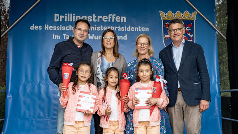 Ministerpräsident Rhein beim Drillingstreffen 2025 Ministerpräsident Rhein beim Drillingstreffen 2025