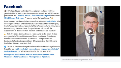 Facebook-Post vom 30.01.2026