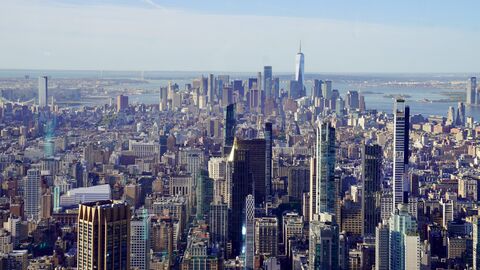 New York von oben - mit Blick auf den Central Park