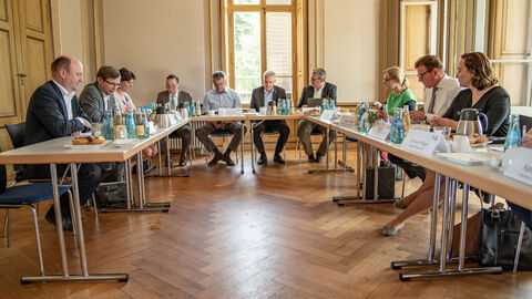 Kabinettsausschuss Demografie Kabinettsausschuss Demografie auf dem Hessentag
